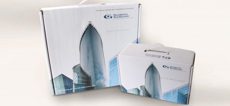 Laminated Corrugated Carry Boxes